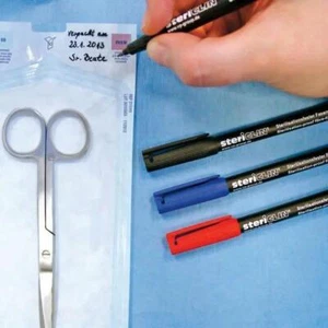 Stericlin Faserschreiber Sterilisationsfest 0,6mm für Einwegartikel Etiketten - Bild 1 von 1