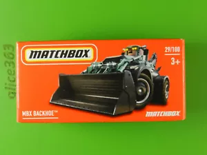 Power Grabs - Matchbox 2022 - MBX Retroexcavadora - 29 - Nuevo En OVP - Picture 1 of 1