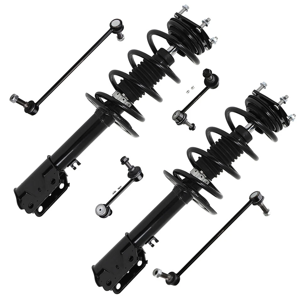 For 2011-2013 Ford Explorer Front Struts Assembly + Front Rear Sway Bars Kit FWD - Изображение 1 из 1