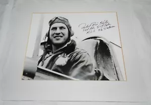Vintage Autographed Photo - Robert "Bus" Keeton A.V.G Flying Tigers Pilot WWII - Picture 1 of 4