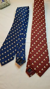 Smoking der Linux Pinguin Krawatte, wahlweise blau oder rot - Bild 1 von 4