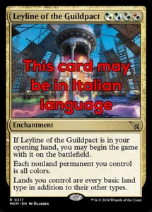 MTG LEYLINE OF THE GUILDPACT EXC - LEYLINE DEL PATTO DELLE GILDE 217 - MKM - Bild 1 von 1