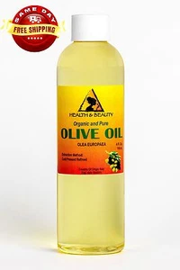 OLIVE OIL REFINED ORGANIC COLD PRESSED PREMIUM NATURAL FRESH 100% PURE 4 OZ - Picture 1 of 12
