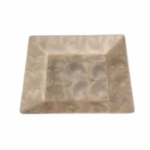 Cheungs CRKF-13 8.25 in. Square Capiz Tray - Picture 1 of 1