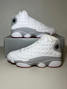 Air Jordan 13 Retro Wolf Grey Men's Sneaker Size 9.5 414571-160 - Picture 1 of 9