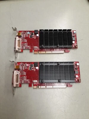 (2) VisionTek 6350DMS1GPC Radeon LF R81KLR 1GB DDR3 PCI Video Graphics Card - Image 1 of 4