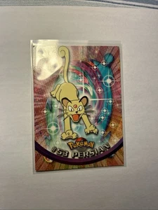 Pokémon TCG Persian #53 Topps TV Animation Edition Black Label - Bild 1 von 3