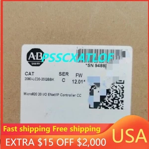 2080-LC20-20QBBK Allen-Bradley 2080LC2020QBBK Micro820 20I/O ENet/IP Controller - Picture 1 of 4