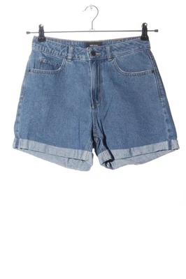 VERO MODA Pantalón corto de tela vaquera Mujeres Piratas Talla EU 34 azul - Imagen 1 de 4