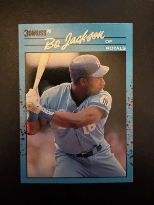 1990 Donruss Best of AL #63 BO JACKSON 0636 MLB KANSAS CITY ROYALS Free SH - Image 1 of 2