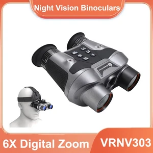 VRNV303 Naked Eye VR Head-mounted Binocular Night Vision Device 6X Digital Zoom - Picture 1 of 15