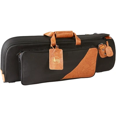 Bolso de Concierto Gard 1-ESK Elite Series Negro Nylon con Borde de Cuero Trompeta Individual Foto 1 de 4