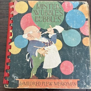 Mister Wubbles Bubbles Mildred Merryman Hardcover Illustrated 1936 HB - Picture 1 of 6