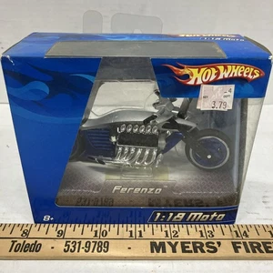 Hot Wheels Moto Ferenzo 1:18 Scale Motorcycle 2006 Mattel NOS - Picture 1 of 6