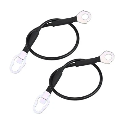 Juego de 2 correas de cable de puerta trasera para camionetas Ford para F150/F250/F350 1983 1996 Foto 1 de 4