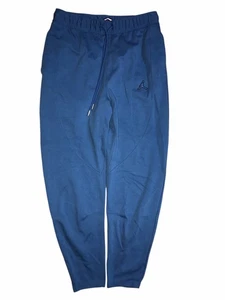 Michael Jordan Nike Air Jumpman Sweatpants Mens Medium Blue Fleece Joggers C68 - Picture 1 of 3