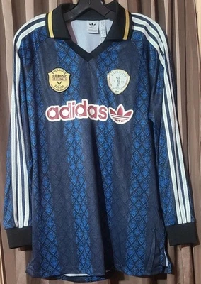 ADIDAS MUJER ORIGINALES CON PARCHES MANGA LARGA JERSEY BLACKNIGHT INDIGO XS NUEVO CON ETIQUETAS Foto 1 de 4