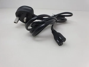 For TCL S643W SoundBar Mains Power Cable AC Power Lead Cord 2m UK Wall Plug - Afbeelding 1 van 5