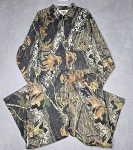 Mossy Oak Break Up Camo Explorer Coveralls Men's 2XL - Tree Leaves - Excellent! - Picture 1 of 21