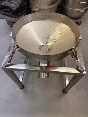 Electric Vibrating Sieve sifter Machine with 40+100 Mesh Automatic Sifter Shaker - Image 1 of 4