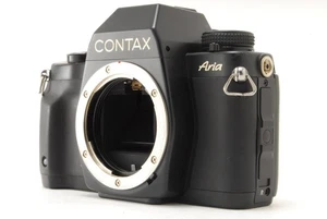 Tutto funziona [ottica come nuova] Contax Aria fotocamera reflex pellicola 35 mm corpo nero dal GIAPPONE - Foto 1 di 24