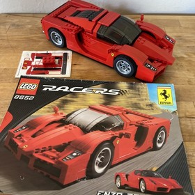 Lego 8652 Enzo Ferrari Complete With Manual Missing 3 Stickers