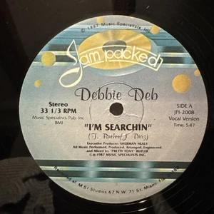 DEBBIE DEB - I"M SEARCHING Original 12" Single good condition - Foto 1 di 5