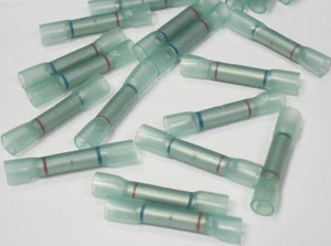 (25 pcs) 3M HEAT SHRINK STEP DOWN BUTT CONNECTORS 16/14 TO 22/18 GAUGE - USA! - Picture 1 of 2
