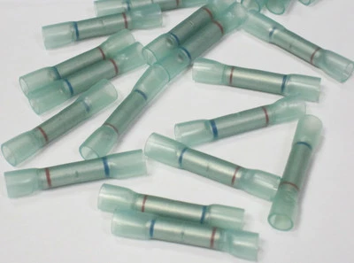 (25 pcs) 3M HEAT SHRINK STEP DOWN BUTT CONNECTORS 16/14 TO 22/18 GAUGE - USA! - Image 1 of 2