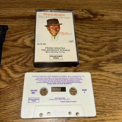 Frank Sinatra The Midnght Strings Merry Christmas to you Cassette 1977 Chelsea - Image 1 of 3