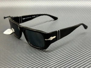 PERSOL PO3362S 95 3R Black Blue Polarized 55 mm Sunglasses - Picture 1 of 5