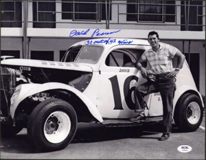 David Pearson SIGNED 11x14 Photo NASCAR LEGEND HOF INSC wins PSA/DNA AUTOGRAPHED - Picture 1 of 1