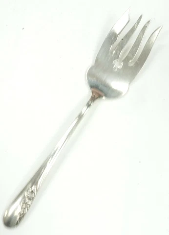 Vintage International Sterling Silver .925 Blossom TIME Serving Fork 7" 5/8 Cover