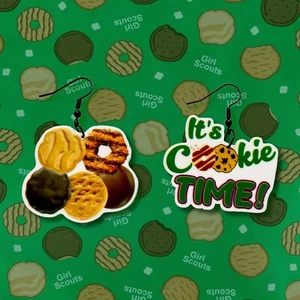 Ragazze Scout deliziosi biscotti e tempo di biscotti! Orecchini pendenti - Foto 1 di 3