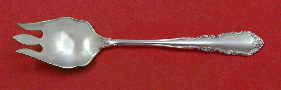 Garfo de sorvete Shenandoah por Wallace prata esterlina feito sob medida 5 3/4" - Imagem 1 de 1