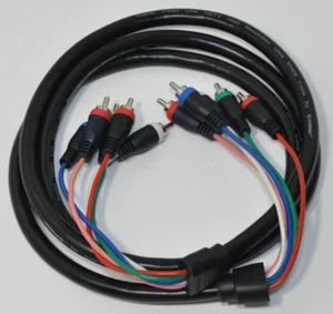 Steren 6ft 5-RCA Mini Component A/V Cable - Picture 1 of 3