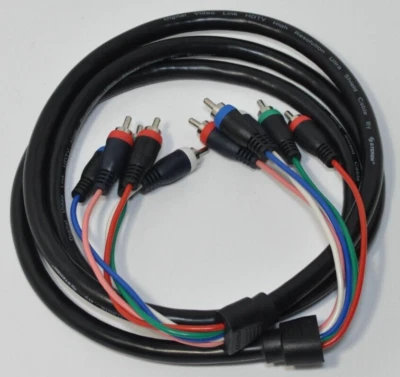 Steren 6ft 5-RCA Mini Component A/V Cable - Image 1 of 3