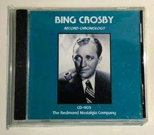 Bing Crosby Recorded Chronologically Music CD - Imagen 1 de 2