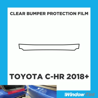 Pour Toyota C-Hr 18 + Pare-Chocs Transparent Rayures Protection Peinture - Photo 1/3