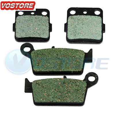Front Rear Carbon Brake Pads Fit 2003 2004 2005 2006 2007 Honda CR 85R RB - Image 1 of 4