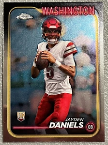 2024 Topps Chrome Football Base 1-200 Singles You Pick Complete Your Set Brady - Picture 1 of 175