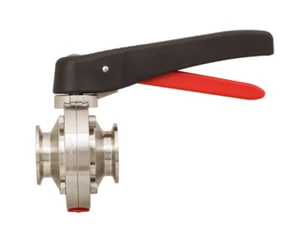 Kieselmann BVCL-2.0-6E.KSL 2" Dreiklemme Schmetterlingsventil, EPDM Dichtung Standard - Bild 1 von 9