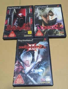 Devil May Cry 1 2 3 set Sony Playstation2 PS2 Japanese ver Tested - Picture 1 of 6