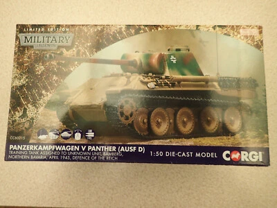Corgi Military Legends CC60215 1:50 Panzerkampwagen V Panther 1945 Undisplayed - Image 1 of 4