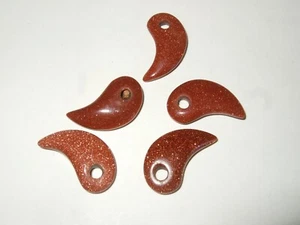 - Ciondolo Pietra Cristalloterapia - megatama - PIETRA DEL SOLE - Bild 1 von 1