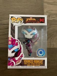 Funko Pop! Marvel Venomized Ironheart PIAB Exclusive #842 with protector - Picture 1 of 8