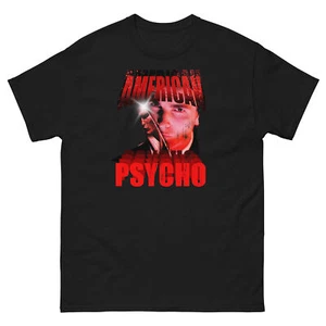 American Psycho T-Shirt – Bloody Grunge Metal Horror Tee, Patrick Bateman - Picture 1 of 6