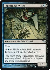 INKFATHOM WITCH X4 4 4X Shadowmoor MTG Magic the Gathering Cards DJMagic