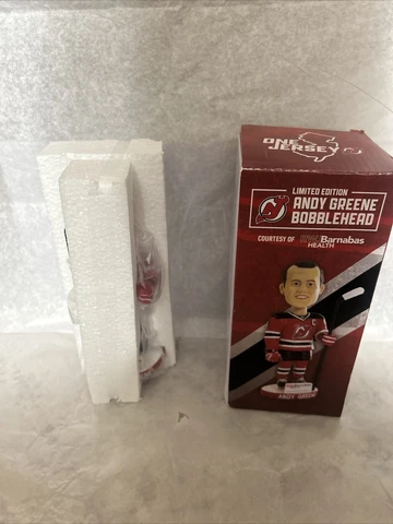 Andy Green Bobblehead. New jersey Devils Cover