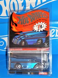 Hot Wheels 2014 Red Line Club Exclusive Member Drag Dairy Blue 02134/04000 - Picture 1 of 4
